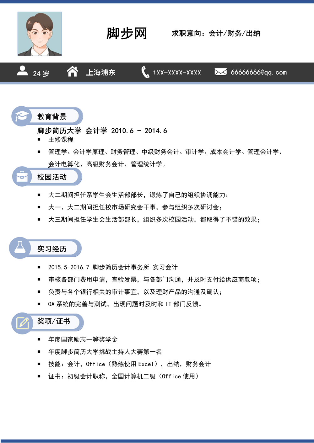 財(cái)務(wù)會(huì)計(jì)應(yīng)屆實(shí)習(xí)生個(gè)人求職簡歷模板下載_01.png